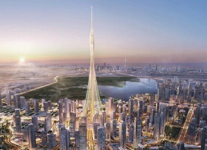 Dubai says starts building world`s tallest tower